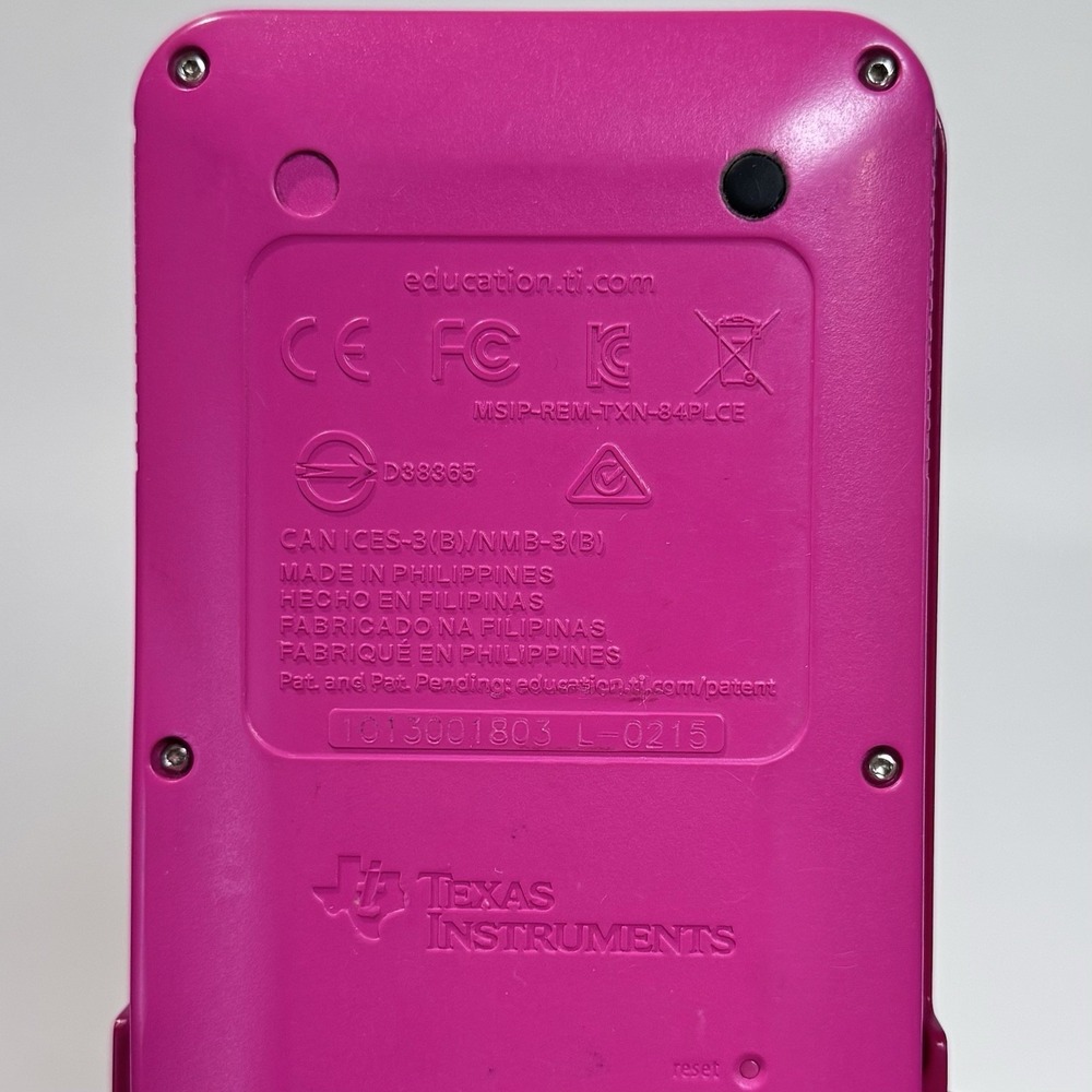 Texas Instruments TI-84 Plus CE Pink Scientific Graphing Calculator Works - Picture 4 of 9